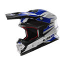 Кросс шлем LS2 MX456 FACTORY WHITE BLACK BLUE