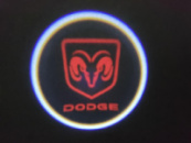 Лазерне підсвічування на дверях автомобіля з логотипом DODGE