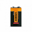 Батарейка солевая Videx 6f22/9V