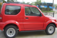 Боковые трубы Black (2 шт., нержавейка) для Suzuki Jimny 1998-2018 гг