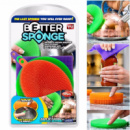 Набор силиконовых щеток-губок SUNROZ Better Sponge для посуды 3 шт