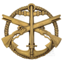 Беретний знак Морська Піхота (незатверджений варіант)