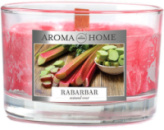 Ароматична свічка 115g «Aroma Home» - Natural Waxes Candle - Rhubard (Ревінь) 83667