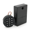 Электронный замок PiPo PF029+PBF20 для шкафчиков и выдвижных ящиков c кодовым паролем, 3*АAA, Φ50.5 x 21 mm