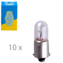 Лампа автомобільна  Iндикаторна лампа Trifa 24V 4,0W T4W BA 9s (01122)