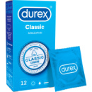 Презервативы Durex Сlassic латексные с силиконовой смазкой (классические) 12 шт (5010232954243)