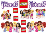 Цукрові картинки LEGO Friends