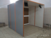 Камера фарбування із сухими фронтальними фільтрами