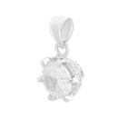 Серебряная подвеска CatalogSilver с фианитами (2152750)