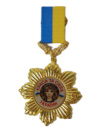 Нагрудний знак зірка краса та сила України
