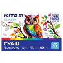 Гуашь Kite Classic K-062 6 цветов