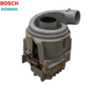 Циркуляционный насос (помпа) + ТЭН для посудомоечных машин Bosch, Siemens 12019637