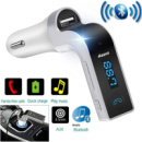 FM Модулятор для авто з Bluetooth MP3 AUX передавач Car G7 Silver