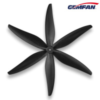 Пропеллер для дрона Gemfan 8040 3 Blade Propeller Black 1 pair (GF8040-3CN/HP098.PMCN8040-3B)