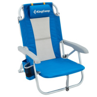 Пляжне крісло складане KingCamp KC2104 blue