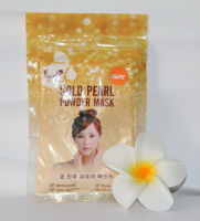 Тайская золотая порошковая маска для лица из жемчужной пудры Moods, 50г