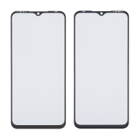 Стекло тачскрина с OCA плёнкой для TECNO Spark Go (2022) чёрное с олеофобным покрытием, закалённое