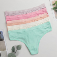 Однотонні стрінги  батал 2XL, 3XL, 4XL  5 шт.