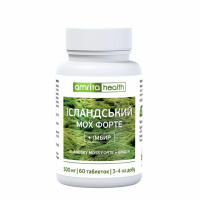 Исландский мох Форте + имбирь 60 табл. по500 мг.