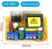 Преобразователь высоковольтный от 8 до 32 В до 45 ~ 390 В 5 А два выхода