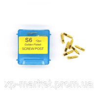 Латунные (позолоченные) внутриканальные штифты, VortexDent S6