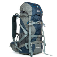 PODIUM Рюкзак Туристический нейлон Royal Mountain 1497-65L blue