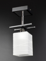 Люстра потолочная на 1 лампочку 50611/1-bk Черный 29х9х14 см.