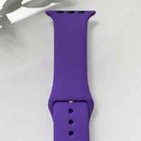 Силиконовый ремешок для умных часов Smart Watch 38/40 (Фиолетовый)