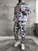 Костюм - Світло-сірий - 52-083