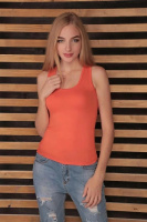 Майка-борцовка «Палітра Кольорів» оптом | Розпродаж моделі Помаранчевий, 42-44