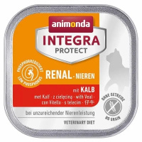 Влажный корм для кошек Animonda Integra Protect Renal dishes with Veal при болезнях почек (4017721866156)