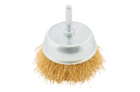 Щетка торцевая на дрель Mastertool 75 мм рифленая (19-7407)