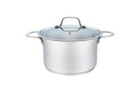 Кастрюля нержавеющая Maestro 240 мм x 4.5 л с крышкой (MR-3505-24)