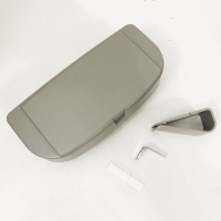 Футляр для очков в машину Visor Clamp магнитный. Цвет: серый