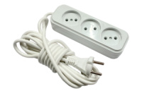 Электрический удлинитель 3 розетки 5м (85677)