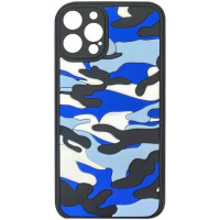 Чохол для iPhone 13 Pro TPU+PC Army Collection (Синій) - купити в SmartEra.ua