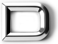 Аксессуары для автотюнинга Буква, шрифт с гранью, 3 см - Много марок Много моделей