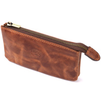 Практичная ключница на два отделения из матовой натуральной кожи Tony Perotti 20837_1 (3350 whisky) Светло-коричневый