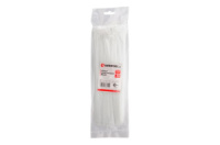 Хомут пластиковий Intertool 3.6 х 250 мм білий (100 шт.) (TC-3625)