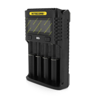 Зарядное устройство универсальное Nitecore Digicharger UMS4, 4 канала,LCD дисплей, поддерживает Li-ion, Ni-MH и Ni-Cd AA (R6), ААA (R03), С (R14)
