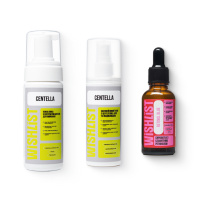 Комплект догляду для очищення, заспокоєння та омолодження шкіри WISHLIST