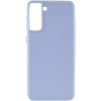 Силіконовий чохол Candy для Samsung Galaxy S21+ (Блакитний / Lilac Blue) - купити в SmartEra.ua