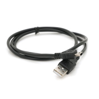 Кабель USB 2.0 (AM/Mini 5 pin) 0,8м, черный