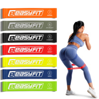 Резинки для фітнесу EasyFit набір з 7 штук