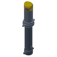 Гідроциліндр FC A214-6-08200-004-K1050 фронтальний з кожухом HYVA, 70528786