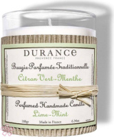 Парфюмированная свеча Durance Perfumed Handcraft Candle 180 г Лайм-М'ята