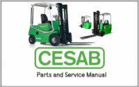 Установка каталога запчастей Cesab Forklift EPC + Service Manual PDF