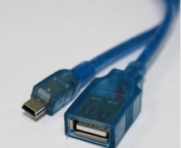 Кабель USB AF/5P (mini USB) (0,6 м)