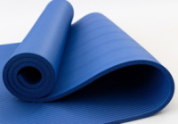 Килимок для йоги, фітнесу та пілатесу Urban Fit Amber 183x61x1 см синій