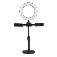 Лампа Кільцева 16 см з Двома Тримачами м'ята упаковка